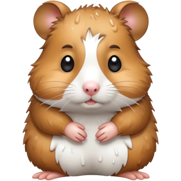wet hamster  emoji