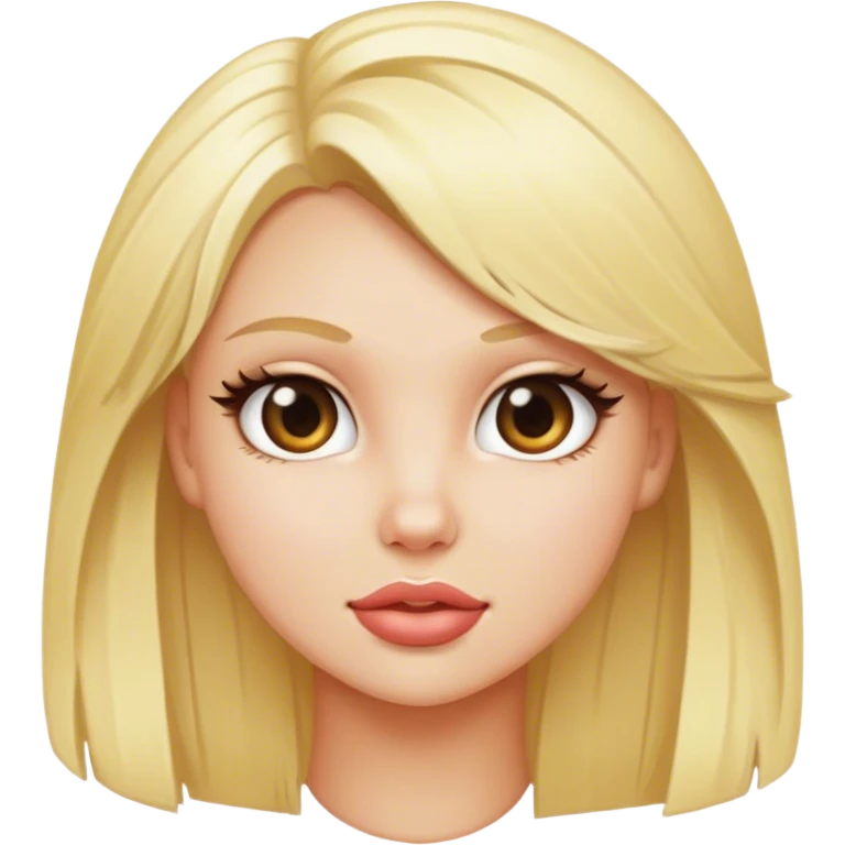 blonde bimbo emoji