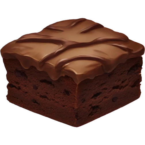 Brownie emoji