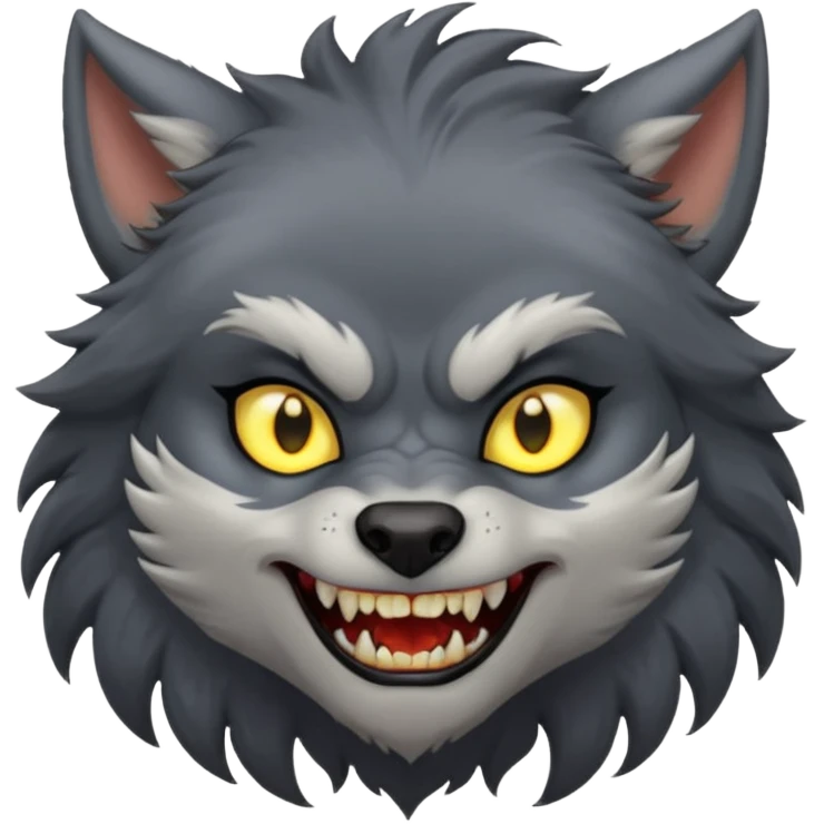 girl werewolf emoji