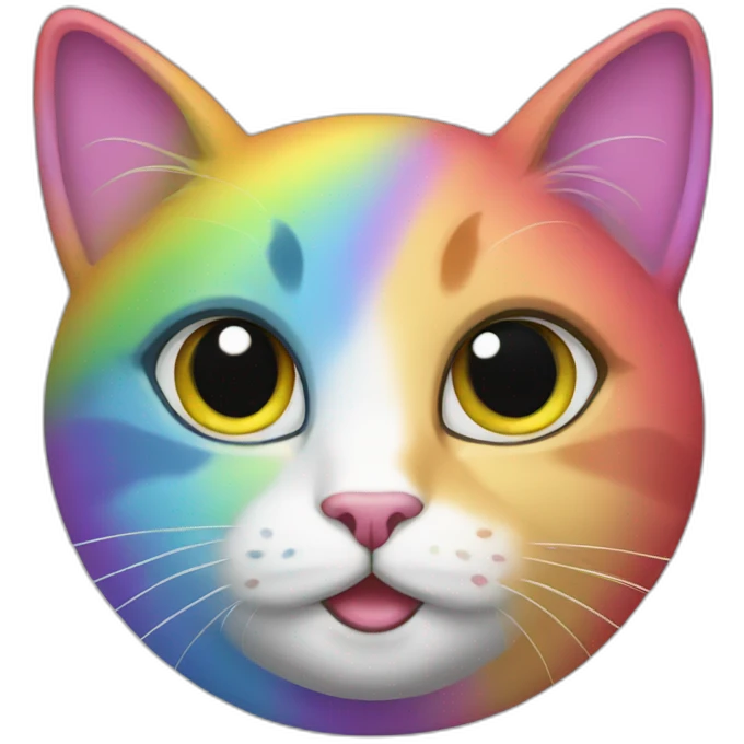 rainbow cat emoji