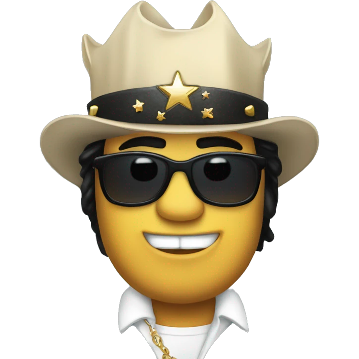 Boss hog dressed as Elvis emoji