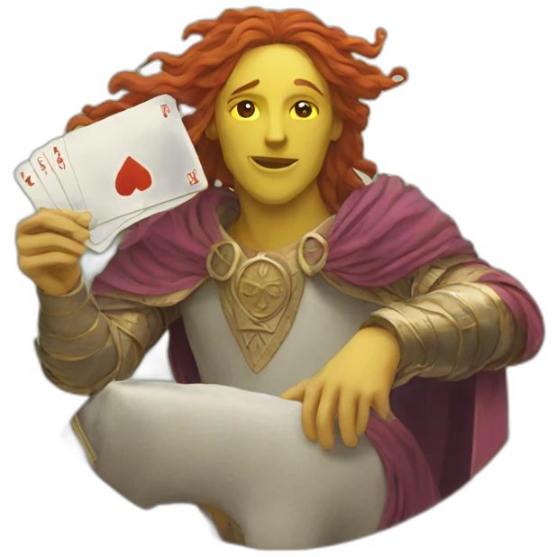 Cards tarot emoji