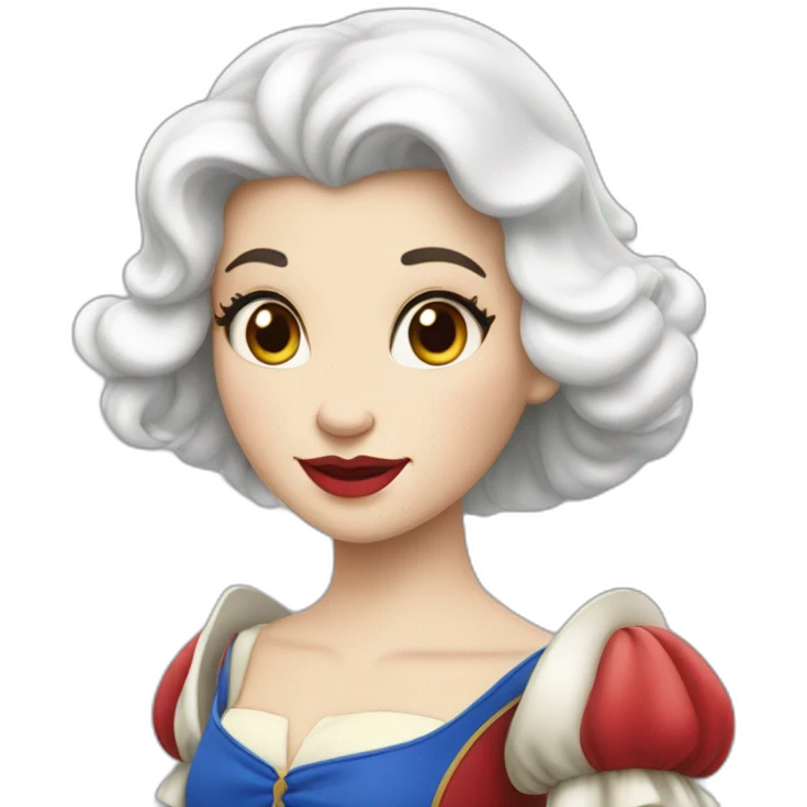 Snow white  emoji