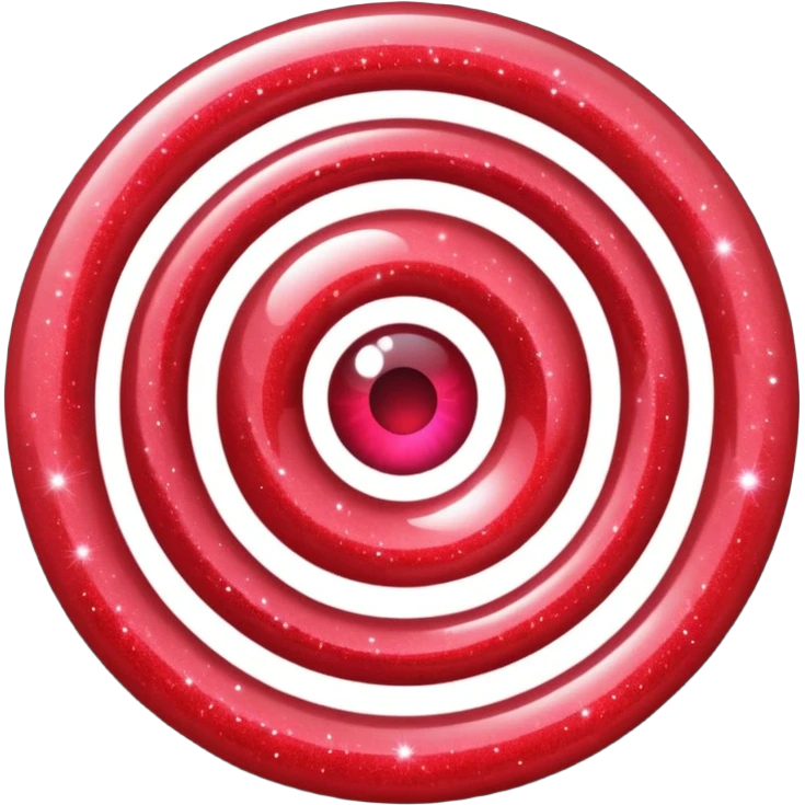 red glitter portal emoji