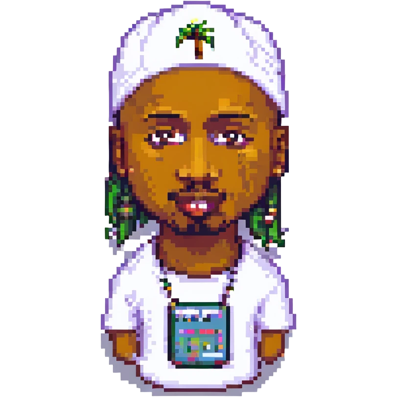 репер 2Pac, no background emoji