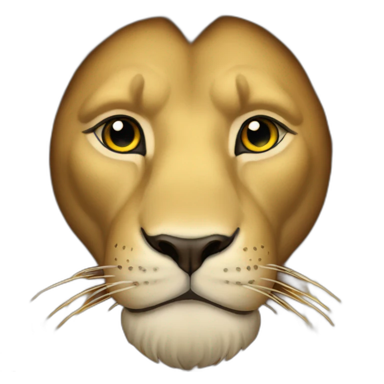 Lion emoji | AI Emoji Generator