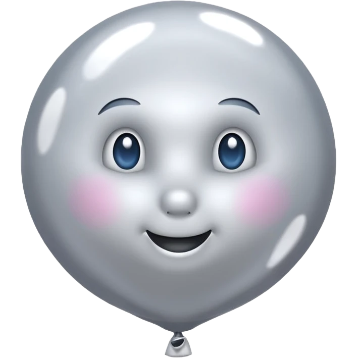 moon-shaped balloon emoji