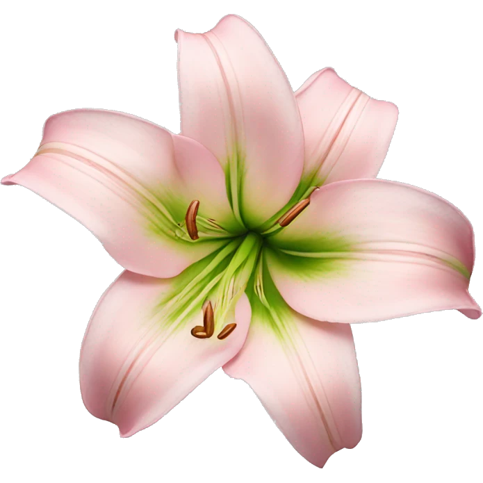 light pink lilium emoji