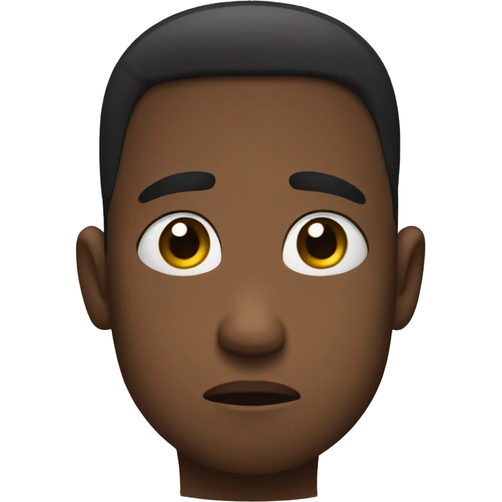 sad boy hands folded emoji