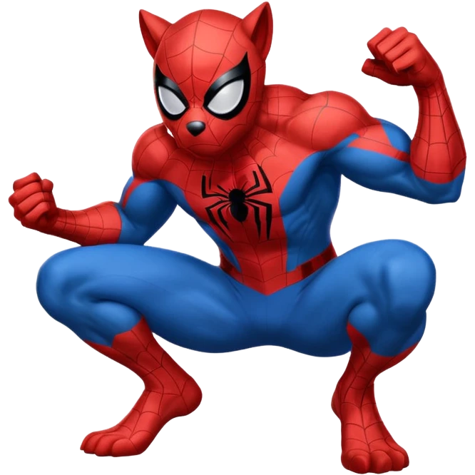 Spider-Man wolf emoji