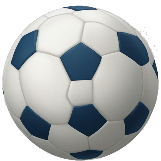 balon de futbol con carcajada de emoji emoji
