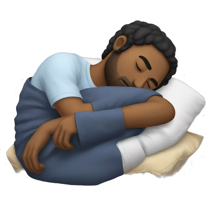 Sleeping and listening to true crime podcast emoji