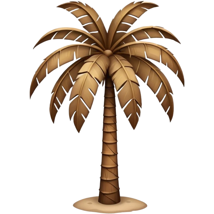 Palm tree withour leafs emoji