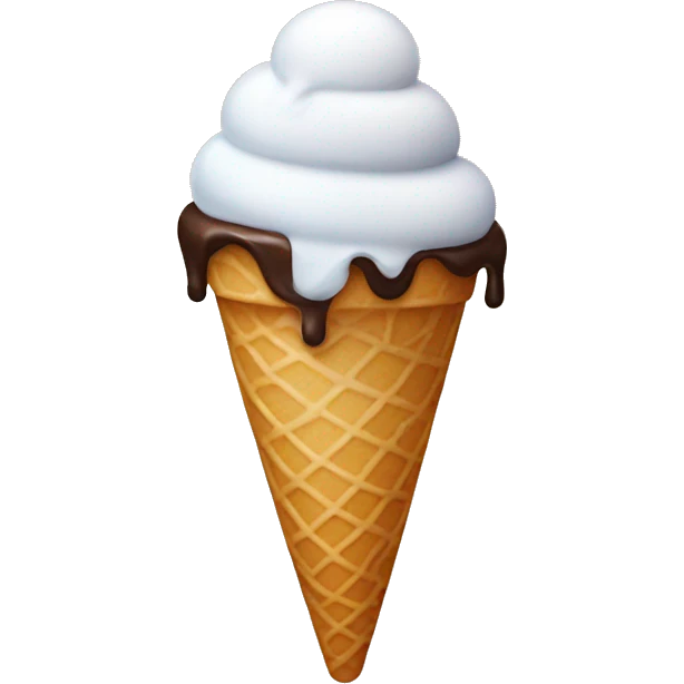 Ice cream come emoji