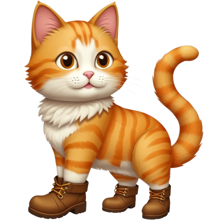 Gato com botas emoji