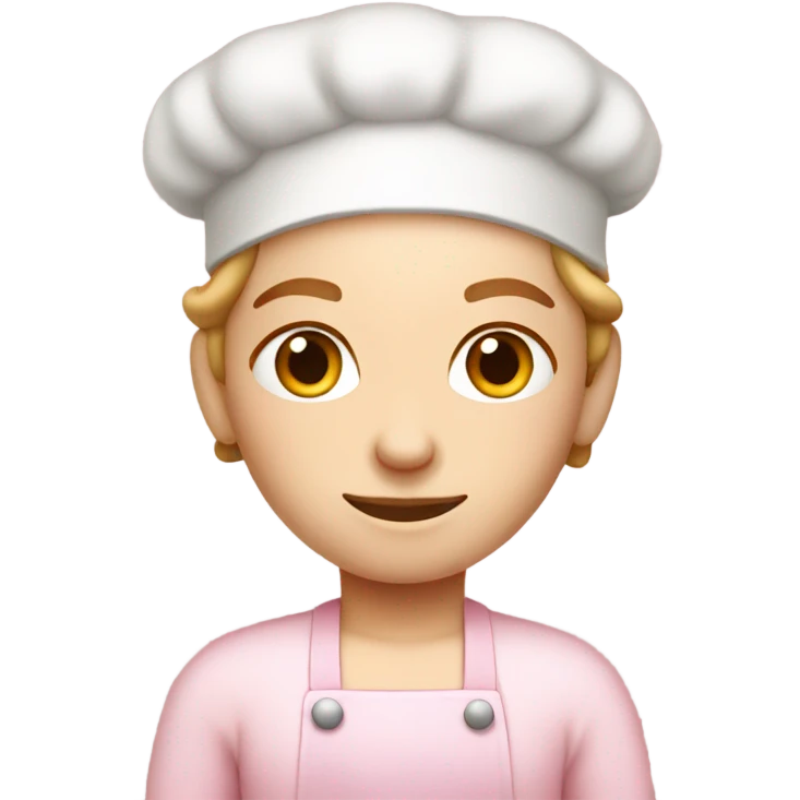 soft pink baker with fair skin  emoji