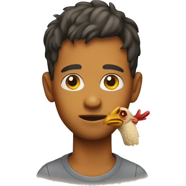 Chicken eater emoji