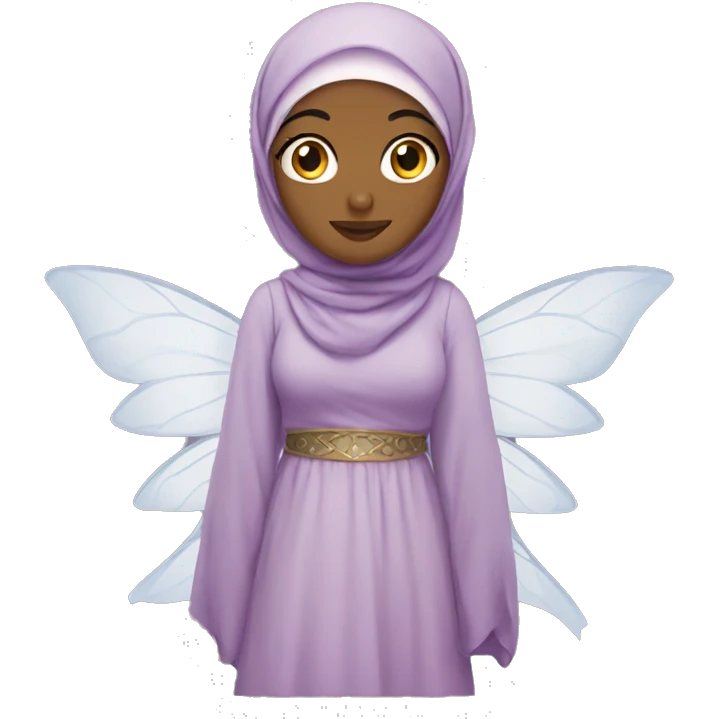 hijabi fairy emoji