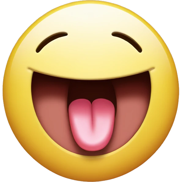 smiley face with tongue sticking out  emoji