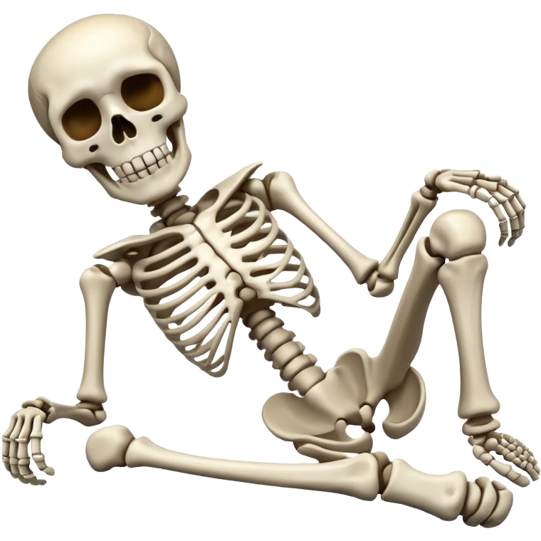 Skeleton lay  emoji