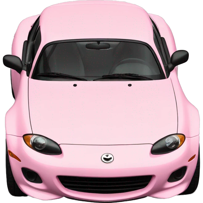 Miata Mazda mx5 baby pink  emoji