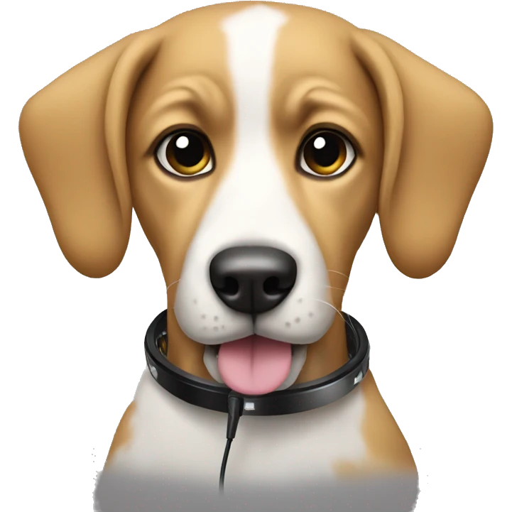 Dog DJ emoji