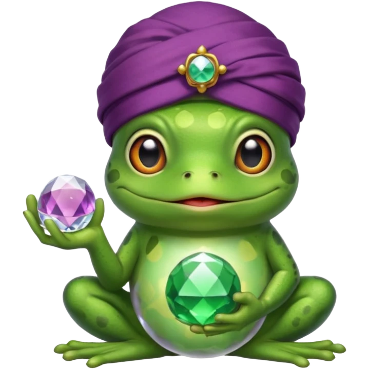 frog-dressed-as-a-fortune-teller- emoji