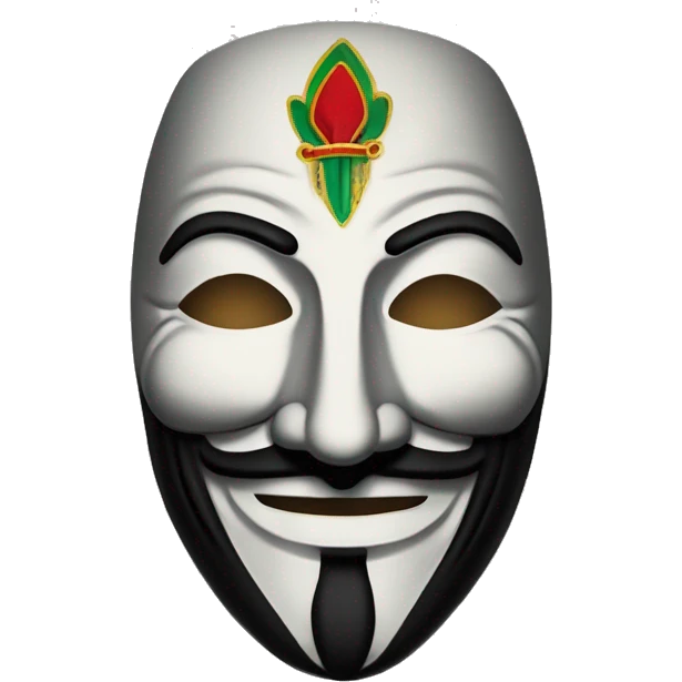st basil cathedral guy fawkes mask emoji