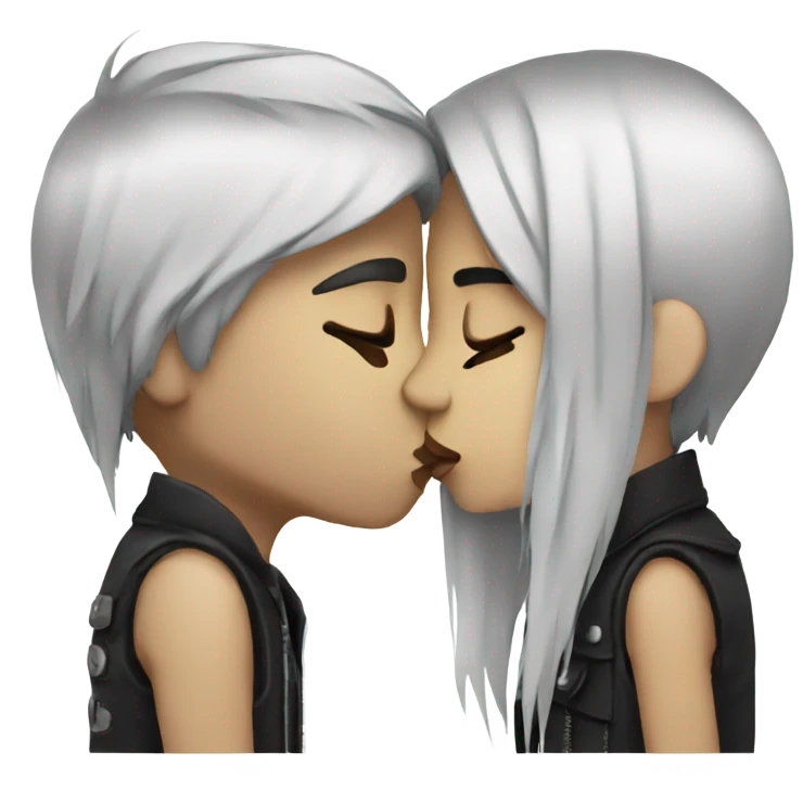 Emo kiss emoji