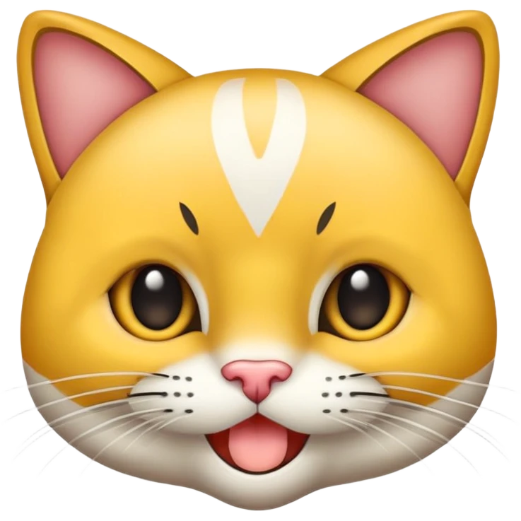 Кот на машине с кошкой emoji