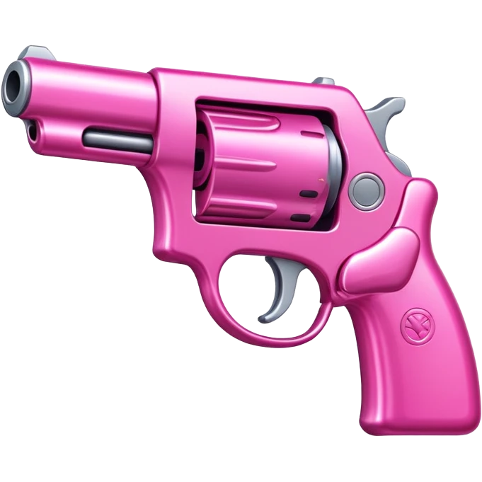 Pink gun emoji