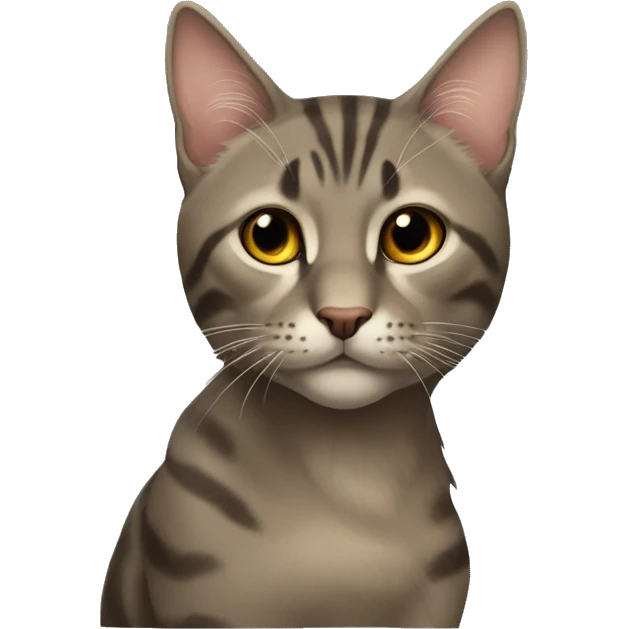 Трехцветная кошка сфинкс  emoji
