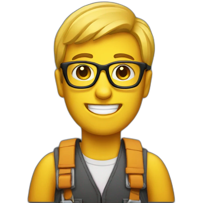 Create a geek emoji