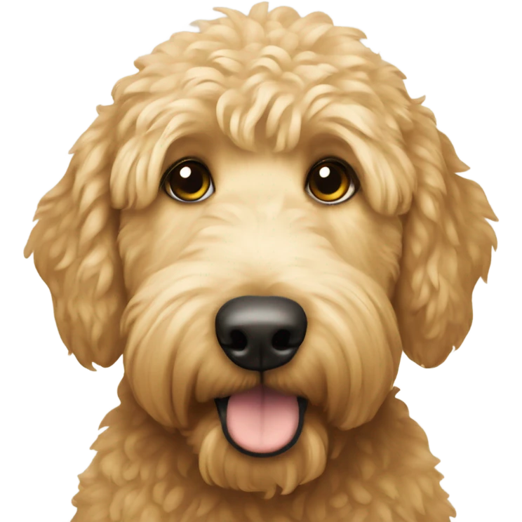 Golden doodle  emoji