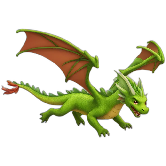 flying dragon emoji