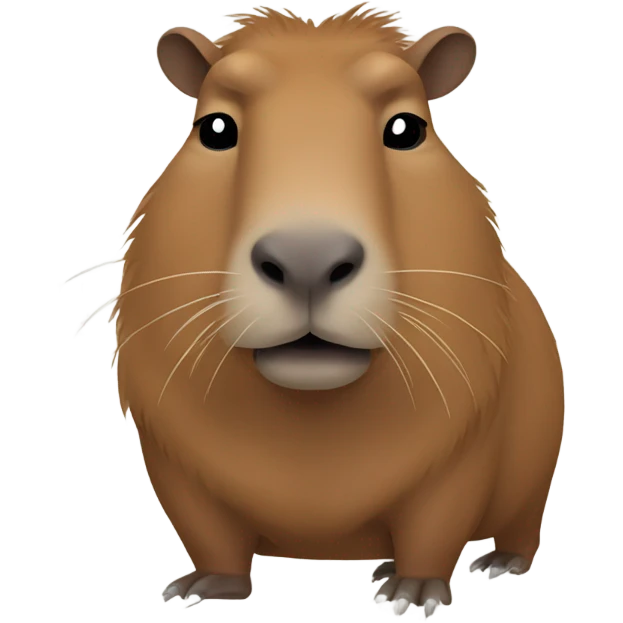 Capybara emoji