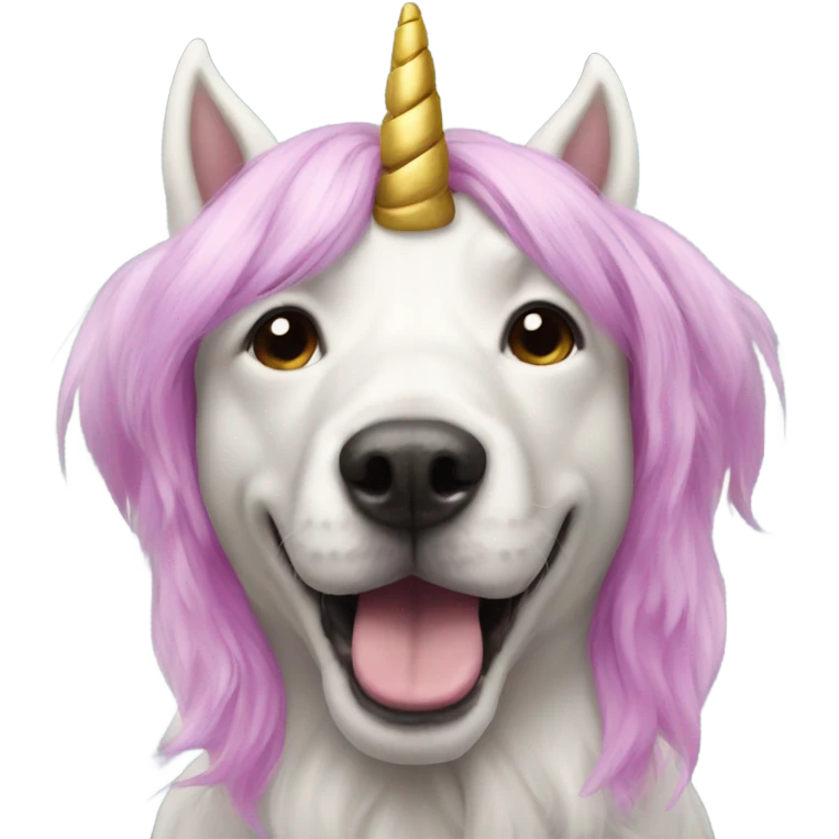 Dog unicorn  emoji