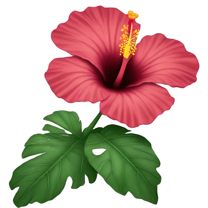 hibiscus emoji