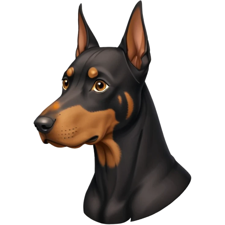 Dobermann european uncropped emoji
