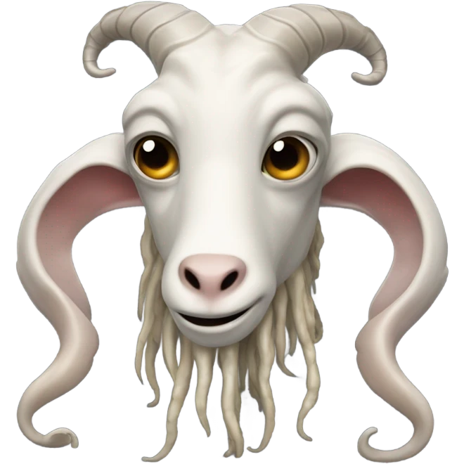 Squid goat emoji