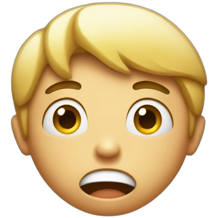 really shocked face emoji