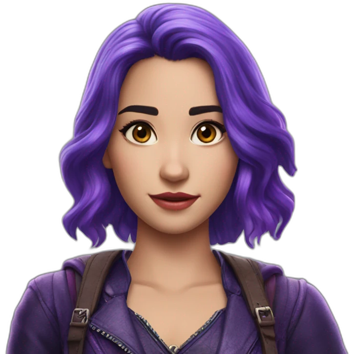 Evie de descendants 3 emoji