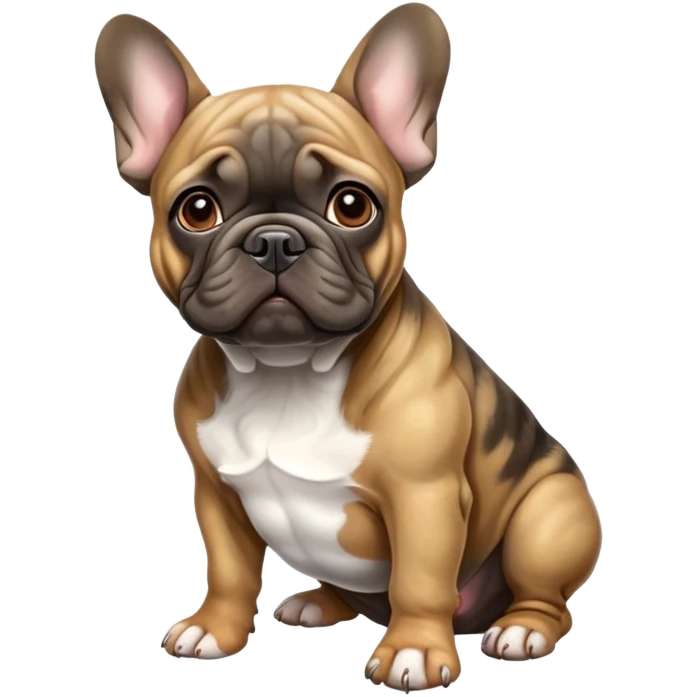 French bulldog emoji