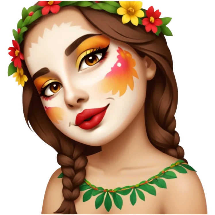 Flower-Crowned Dancer emoji