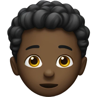  Black surprise  emoji