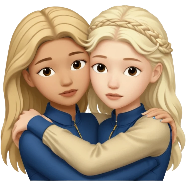 Zendaya and hunter Schafer as Rue and Jules from euphoria dating  emoji