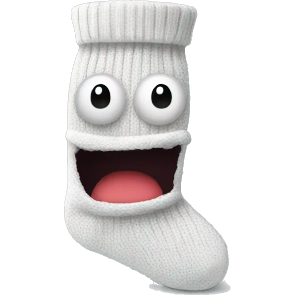 Sock monster emoji