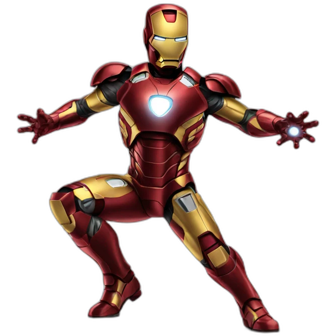 Iron man dance emoji