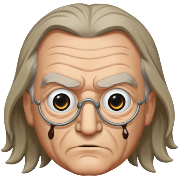 Alastor Moody with Artificial eye and ordinary eye emoji
